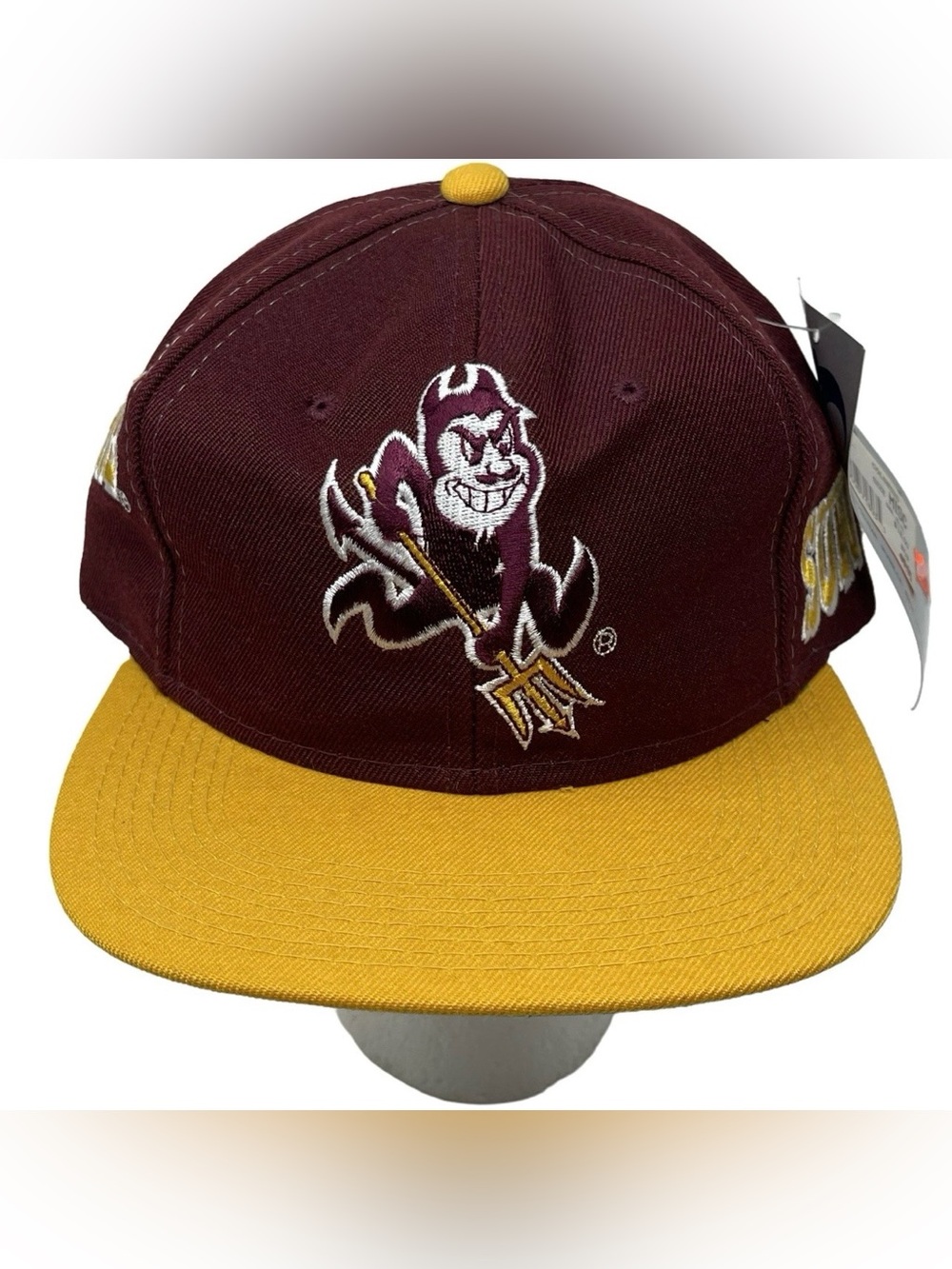 Vintage ASU Arizona State Sun Devils Sports Specialties Side Script SnapBack Hat